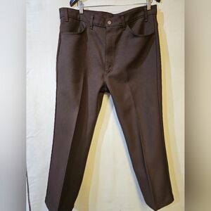 Vintage Levis 517 From The 1970's Brown Straight-Leg Pants